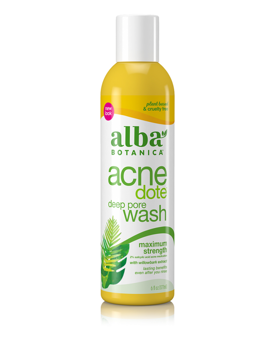 Alba Botanica Acne Dote Deep Pore Wash 177ml