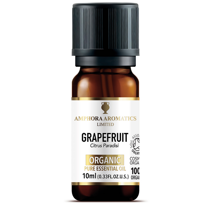 Amphora Aromatics Grapefruit Organic Pure Essential Oil 10ml