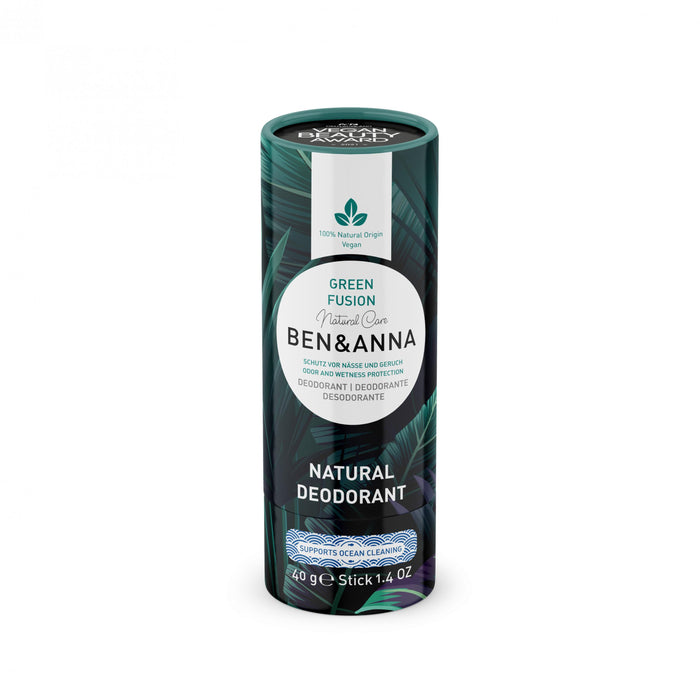 Ben & Anna Green Fusion Natural Deodorant 40g