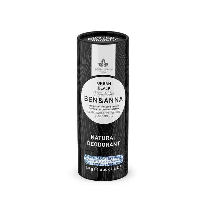 Ben & Anna Urban Black Natural Deodorant 40g