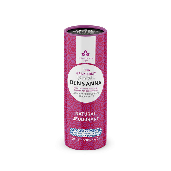 Ben & Anna Pink Grapefruit Natural Deodorant 40g