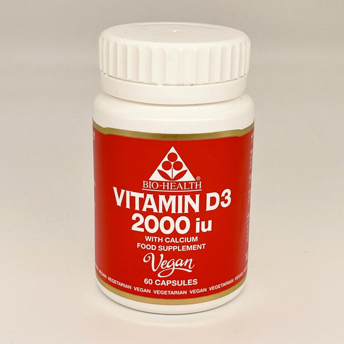 Bio-Health Vitamin D3 2000iu Vegan 60's