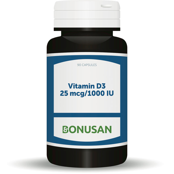 Bonusan Vitamin D3 25mcg/1000IU 90's