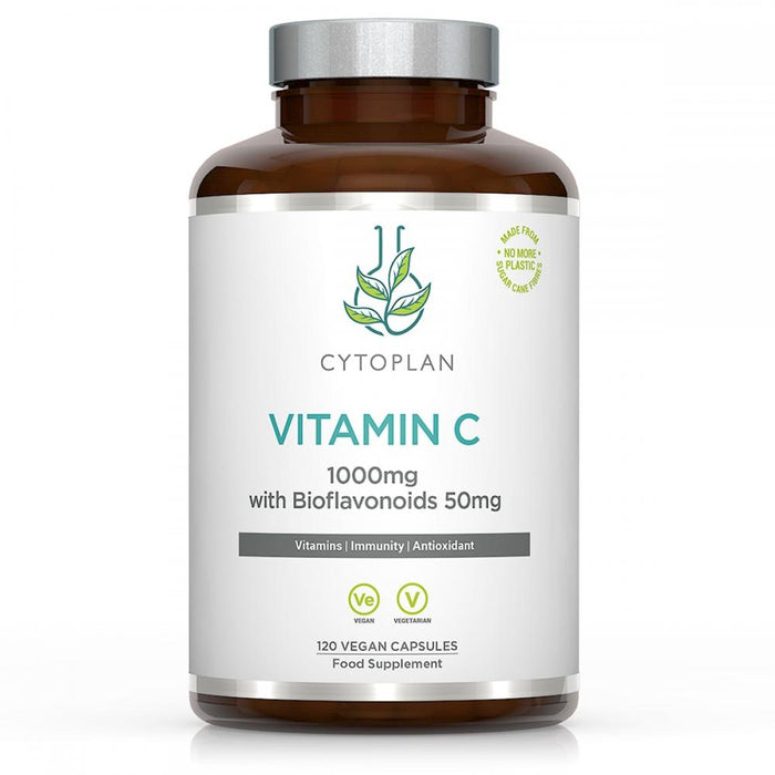 Cytoplan Vitamin C 1000mg with Bioflavanoids 50mg 120's