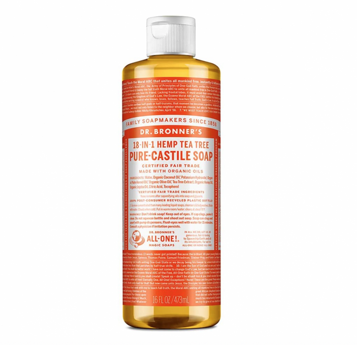 Dr Bronner's Magic Soaps Tea Tree All-One Magic Soap 473ml