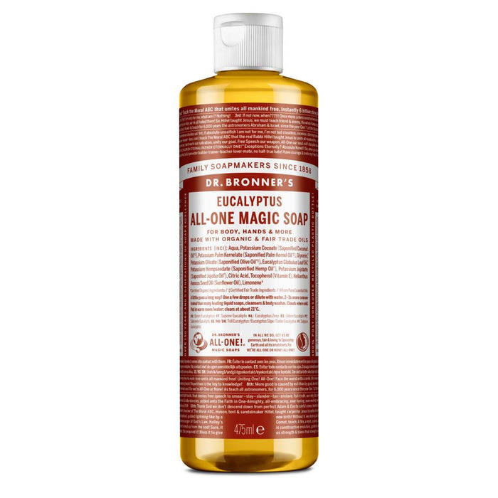 Dr Bronner's Magic Soaps Eucalyptus All-One Magic Soap 475ml