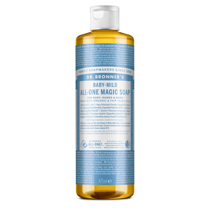 Dr Bronner's Magic Soaps Baby-Mild All-One Magic Soap 475ml