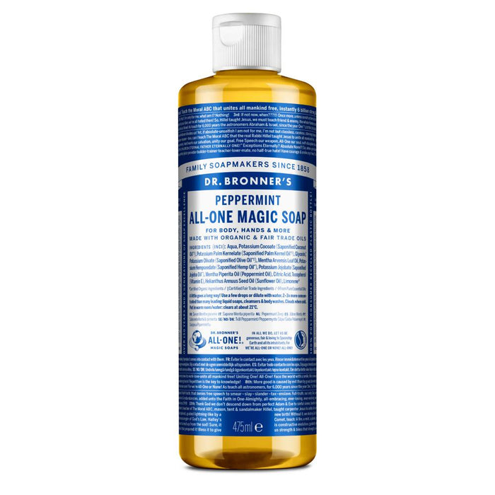 Dr Bronner's Magic Soaps Peppermint All-One Magic Soap 475ml