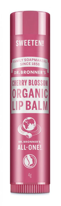 Dr Bronner's Magic Soaps Cherry Blossom Organic Lip Balm 4g