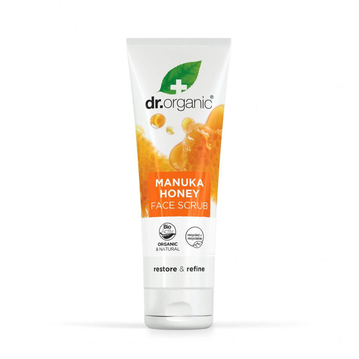 Dr Organic Manuka Honey Face Scrub 125ml