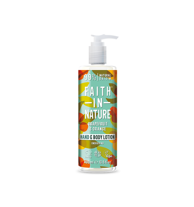 Faith In Nature Grapefruit & Orange Hand & Body Lotion 400ml