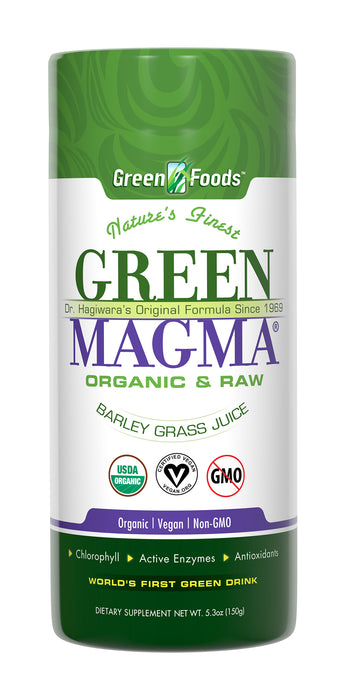 Green Foods Organic & Raw Barley Grass Juice Powder 150g