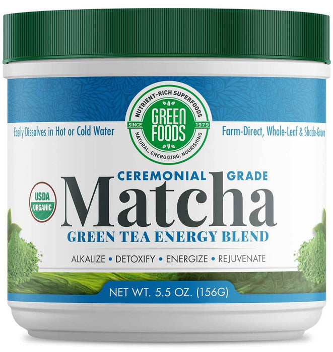 Green Foods Matcha Tea Energy Blend 156g