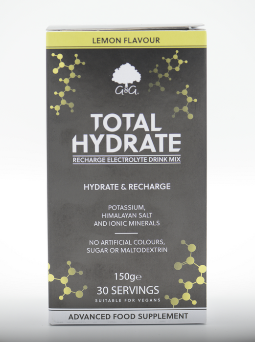 G&G Vitamins Total Hydrate Electrolyte Drink Mix Lemon Flavour 150g - Dennis the Chemist