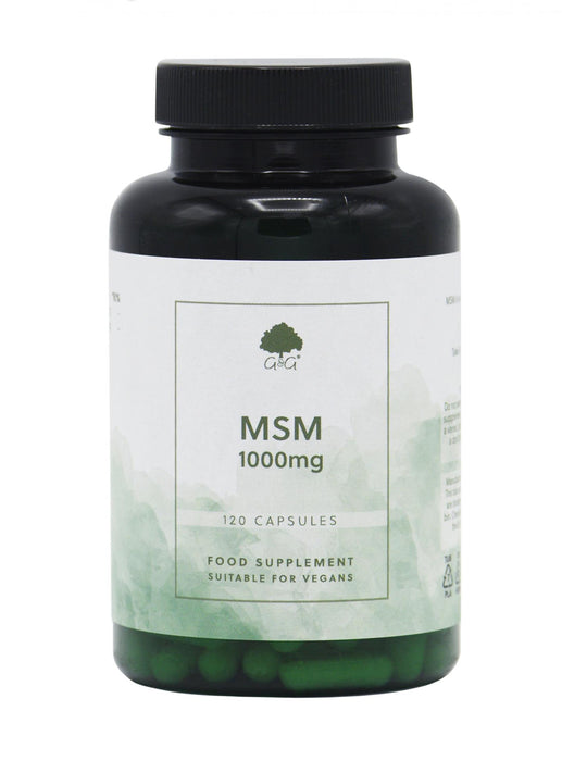 G&G Vitamins MSM 1000mg 120s