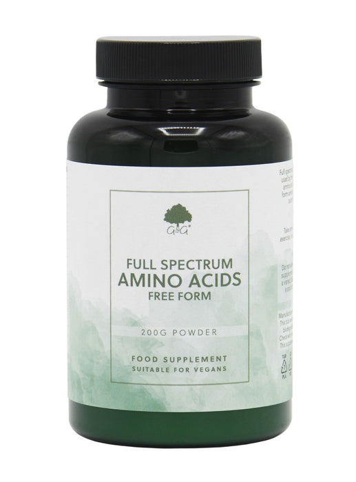 G&G Vitamins Full Spectrum Amino Acids Free Form 200g