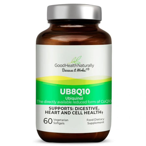 Good Health Naturally UB8Q10 Ubiquinol 60's - Dennis the Chemist