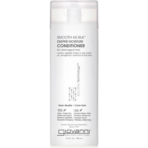 Giovanni Smooth As Silk Deeper Moisture Conditioner 250ml - Dennis the Chemist