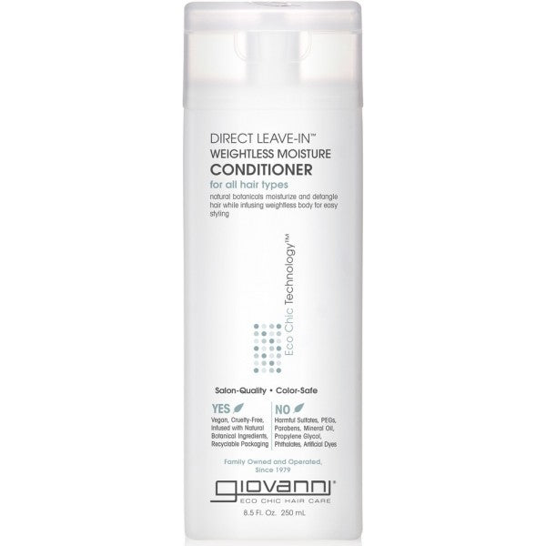 Giovanni Direct Leave-In Weightless Moisture Conditioner 250ml - Dennis the Chemist