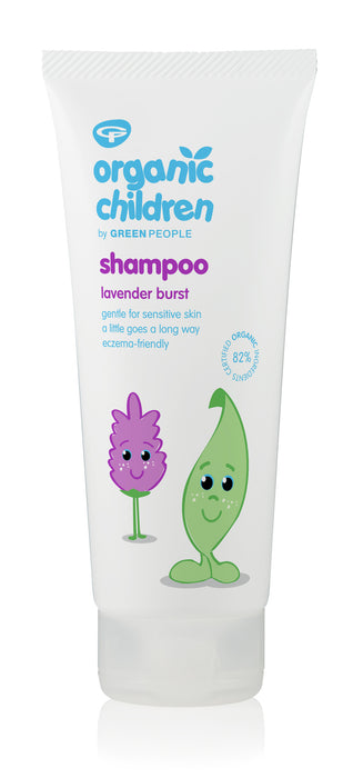 Green People Organic Children Shampoo Lavender Burst 200ml - Dennis the Chemist