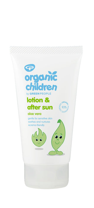 Green People Organic Children Lotion & Aftersun Aloe Vera 150ml