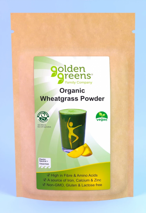 Golden Greens (Greens Organic) Organic Wheatgrass Powder 100g - Dennis the Chemist