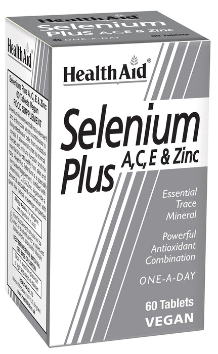 Health Aid Selenium Plus A C E & Zinc 60s