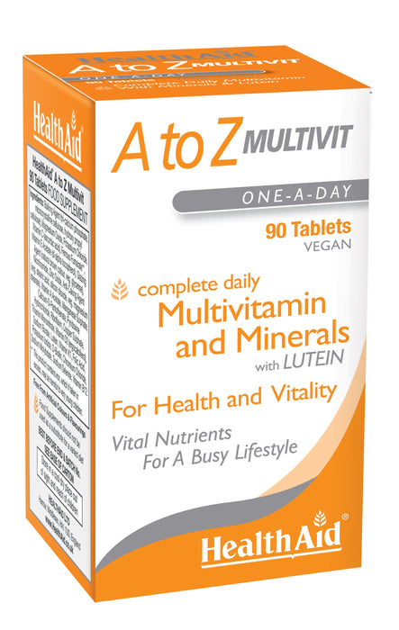 Health Aid A to Z Multivit 90s