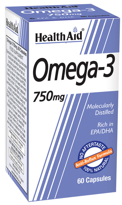 Health Aid Omega-3 750mg 60s