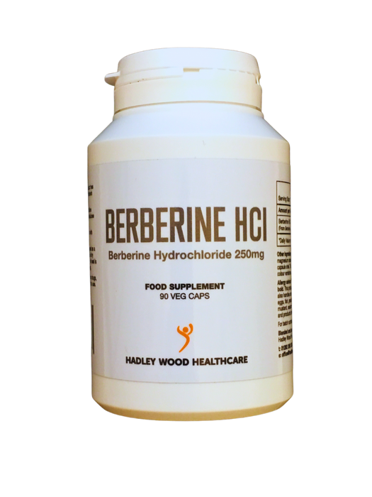 Hadley Wood Healthcare Berberine HCl 250mg 90's - Dennis the Chemist