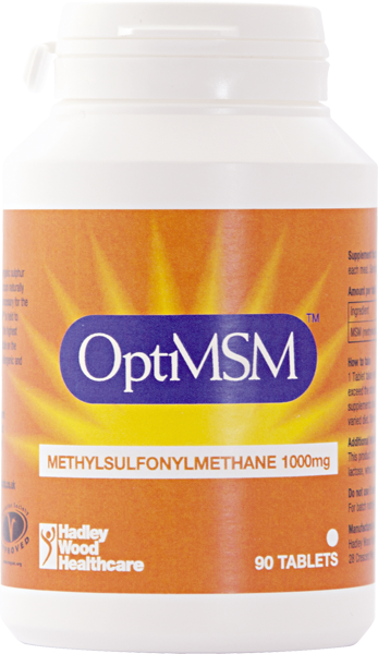 Hadley Wood Healthcare OptiMSM 1000mg 90's