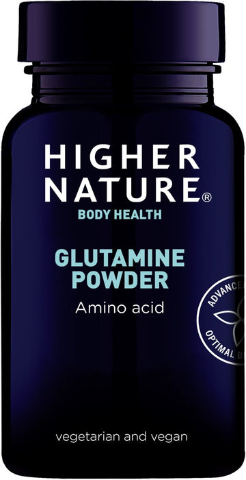 Higher Nature Glutamine Powder Amino Acid 200g - Dennis the Chemist