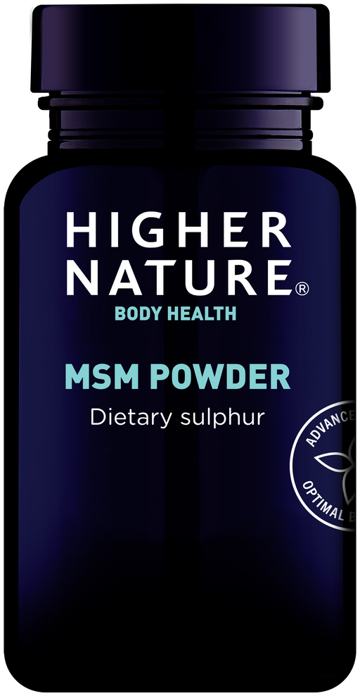 Higher Nature MSM Powder 200g - Dennis the Chemist