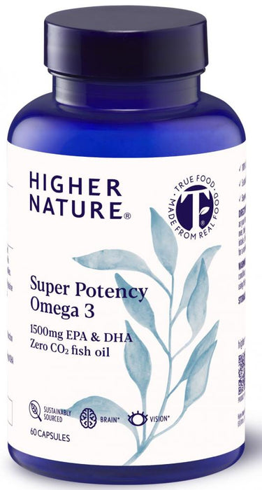 Higher Nature Super Potency Omega 3 60s