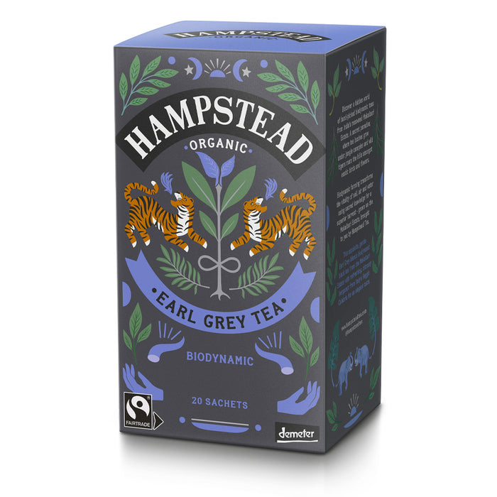 Hampstead Tea Organic Earl Grey Tea 20s