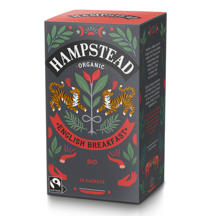 Hampstead Tea Organic English Breakfast Tea 20s