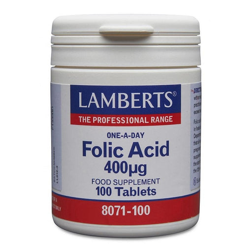 Lamberts Folic Acid 400ug 100's - Dennis the Chemist