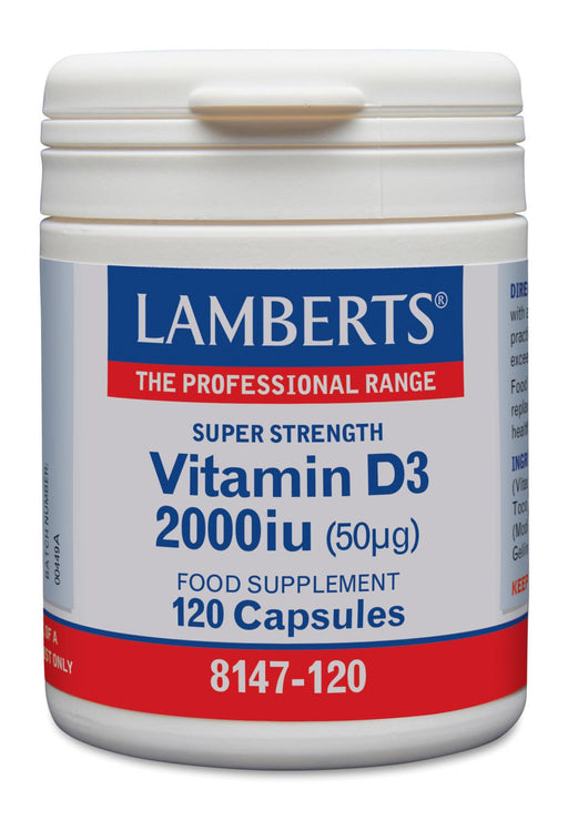 Lamberts Vitamin D3 2000iu 120's - Dennis the Chemist