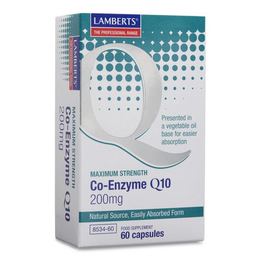 Lamberts Co-Enzyme Q10 200mg 60's - Dennis the Chemist