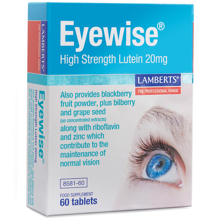 Lamberts Eyewise High Strength Lutein 20mg 60's - Dennis the Chemist