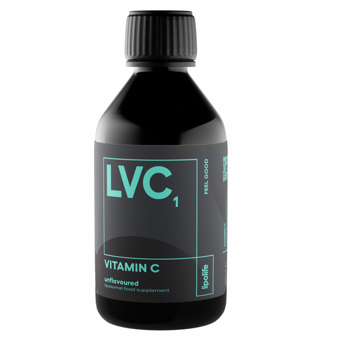 Lipolife LVC1 Vitamin C Unflavoured 240ml (Liposomal)