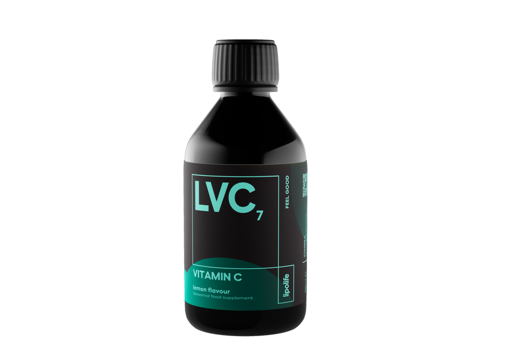 Lipolife LVC7 Vitamin C Lemon Flavour 240ml (Liposomal)