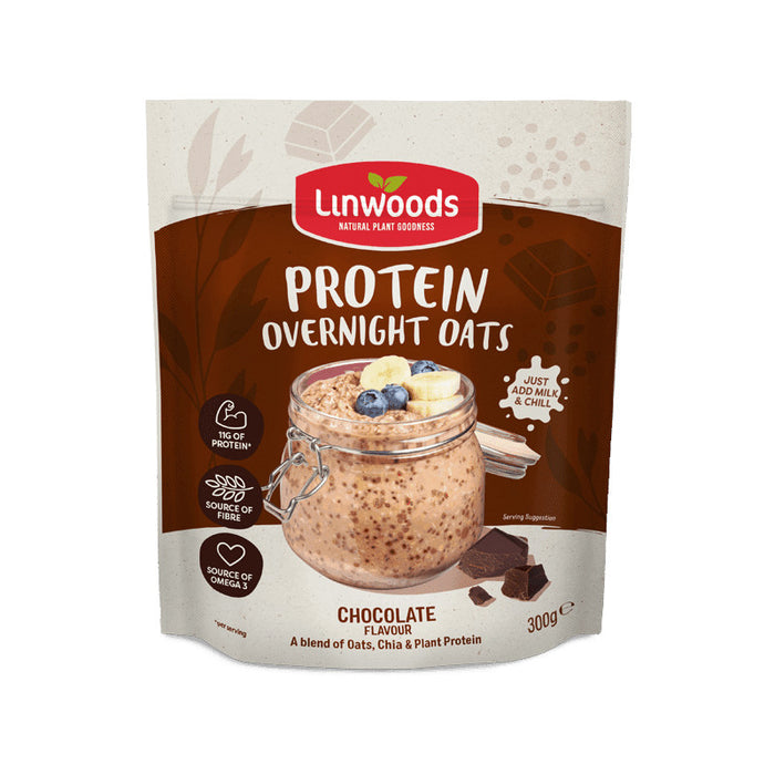 Linwoods Protein Overnight Oats Chocolate 300g