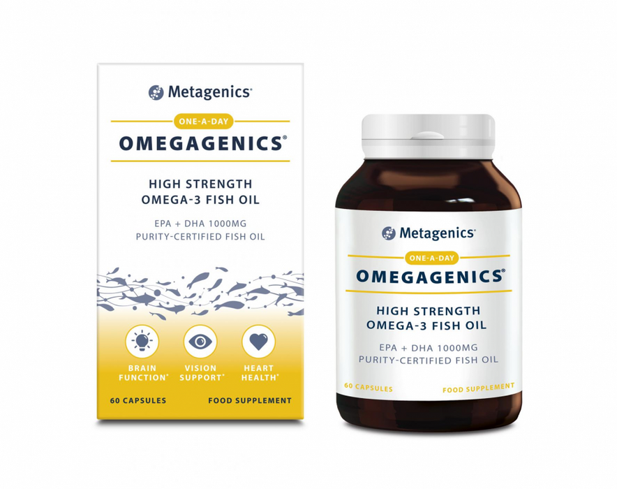 Metagenics OmegaGenics® High Strength Omega-3 Fish Oil 60's