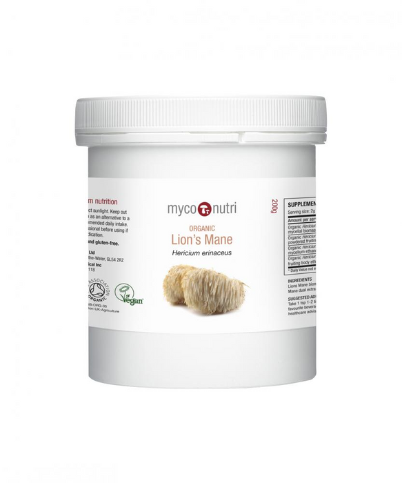 MycoNutri Lion's Mane (Organic) Powder 200g