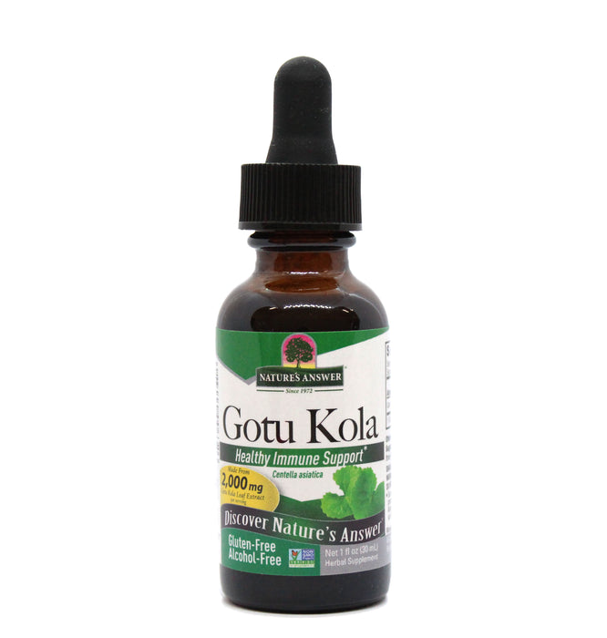 Nature's Answer Gotu Kola Extract (Alcohol-Free) 30ml