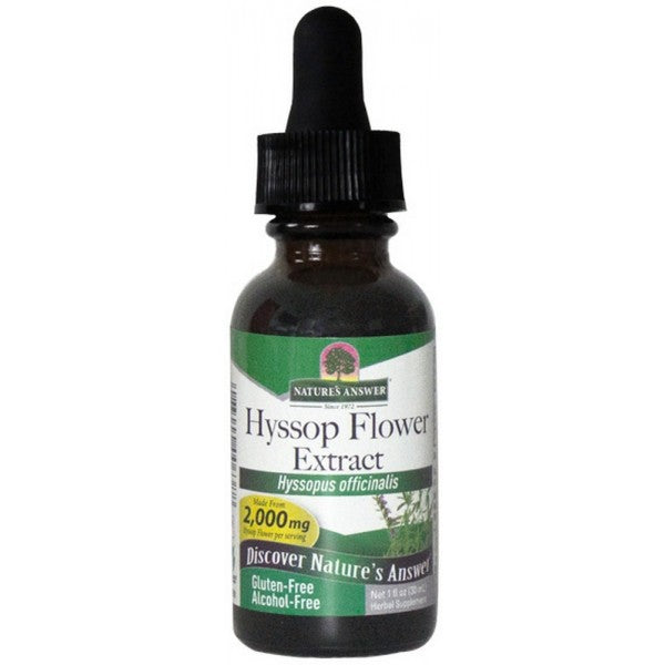 Nature's Answer Hyssop (Alcohol-Free) 30ml