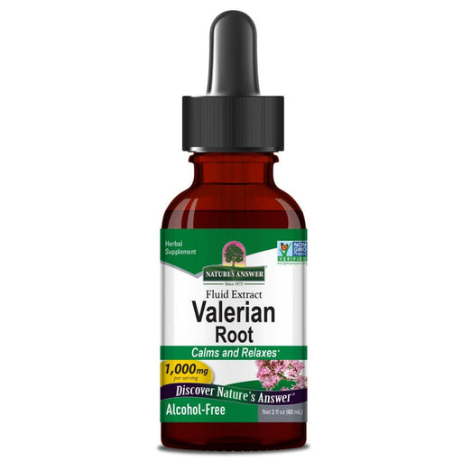 Nature's Answer Valerian Root (Alcohol Free) 60ml - Dennis the Chemist