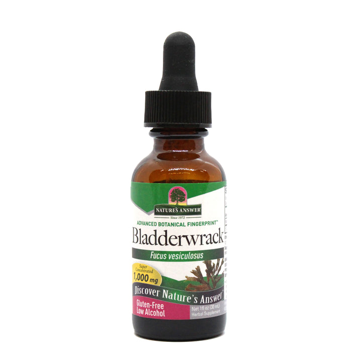 Nature's Answer Bladderwrack Thallus Low Alcohol 30ml