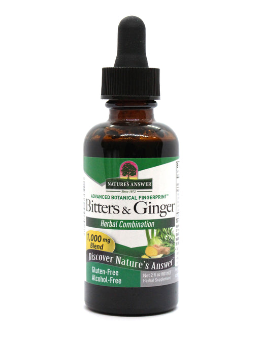 Nature's Answer Bitters & Ginger (Alcohol Free) 60ml - Dennis the Chemist